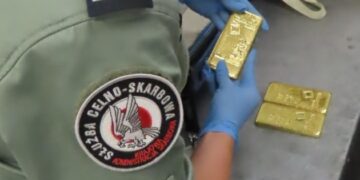 Українка нелегально везла до Польщі три кілограми золота у зливках
