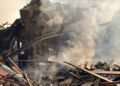 Росіяни вдарили по Запоріжжю трьома КАБами, один з них не розірвався – поранені четверо людей, є загиблий