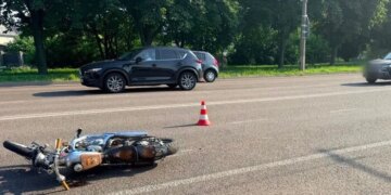 У Білій Церкві загинув мотоцикліст після зіткнення з позашляховиком