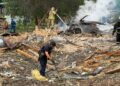 Удар під самим Києвом: російська ракета влучила по локації оборонної виставки