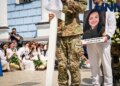 Білі квіти, вишиванки та прапори: у Києві попрощалися із 20-річною медикинею, яка загинула, рятуючи людей, під час атаки зс рф