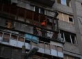 У Соломʼянському районі Києва завершили аварійні роботи після ворожої атаки