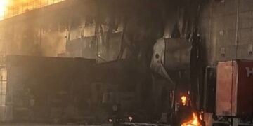 У Полтаві внаслідок ворожої атаки зруйнований термінал «Нової пошти»