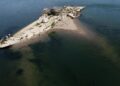 Аномальна посуха оголила корабель, що затонув у 1945 році
