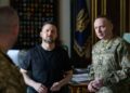 Зеленський разом із Драпатим відвідали фронт на напрямку контрнаступу ЗСУ