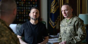 Зеленський разом із Драпатим відвідали фронт на напрямку контрнаступу ЗСУ