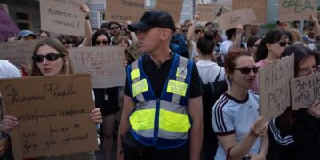 Місяць протестів за Федорова. У центрі Києва проходить чергова хода (відео)