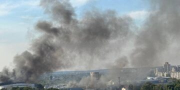 Після ракетного удару в Бєлгороді загорілися логістичні склади, – OSINT-канали