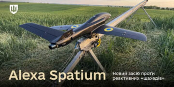 Сили оборони отримали реактивний дрон-перехоплювач Alexa Spatium