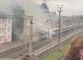 росія знову атакує залізницю, у Луцьку дрон влучив у пасажирський потяг