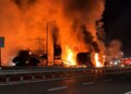 російські БПЛА вдарили по АЗС біля пункту пропуску «Ягодин»