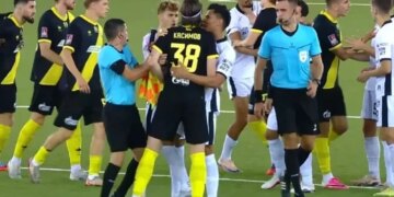 Масова бійка футболістів перервала серію пенальті у грі Кубка Росії