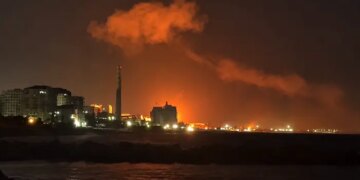 У Махачкалі дрони атакували порт: поруч базується Каспійська флотилія