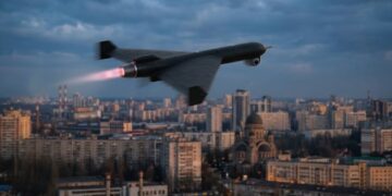 У Києві уламки російських БПЛА впали біля житлових будинків у Голосіївському районі