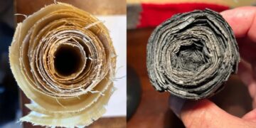 Вчені спалили сувої, щоб прочитати те, що було всередині