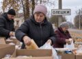 В окуповані Олешки вдруге доставили майже 4 тонни гуманітарної допомоги