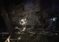 Атака на Київ: загиблий, восьмеро поранених і пожежі в будівлях