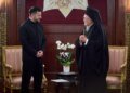 Зеленський зустрівся з патріархом Варфоломієм і розповів про злочини РФ