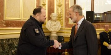 Стефанчук зустрівся з королем Іспанії Феліпе VI