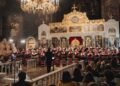 У Києво-Печерській лаврі хор імені Верьовки виконав Літургію Кирила Стеценка