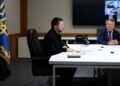 Зеленський провів онлайн-зустріч із двопартійною делегацією Конгресу США