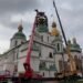 У Києві розпочали ремонт куполу Софійського собору