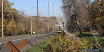 У Харкові облаштували перший антидроновий коридор