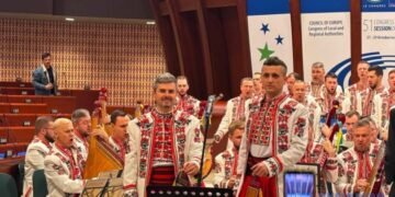 У Раді Європи виступила Національна капела бандуристів України