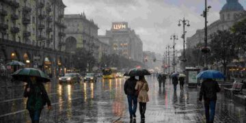Прогноз погоди у Києві на 29 жовтня: хмари та дощі